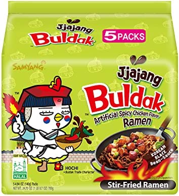 Samyang Spicy Korean Black Bean Noodles | TINGTANG ONLINE