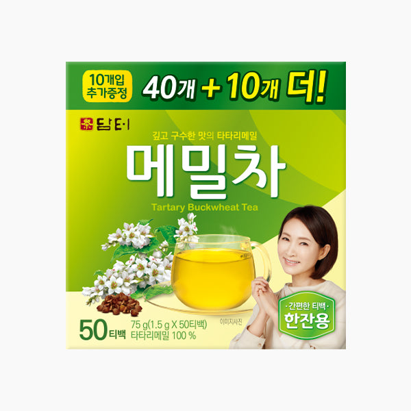 [Damtuh] Tartary Buckwheat Tea / 담터 메밀차(75g, 1.5gx40bags)