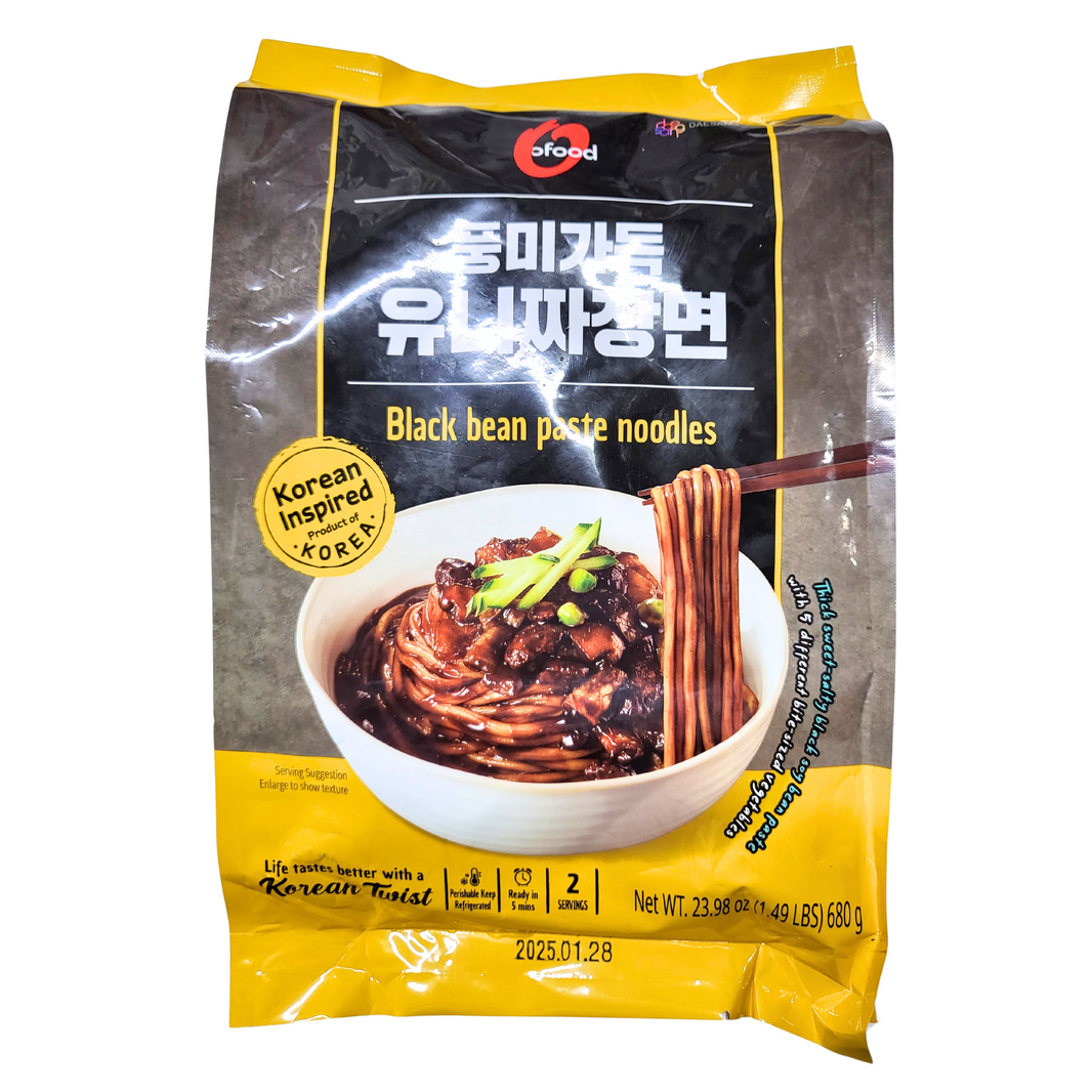 [Ofood] Black Bean Paste Noodles/ 오푸드 유니 짜장면 (2인분, 680g)