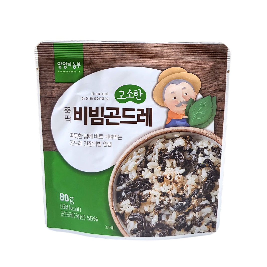 [YangYang] Original Bibimgondre / 양양의 농부 뚝딱 비빔 곤드레 (80g x 3 packs)