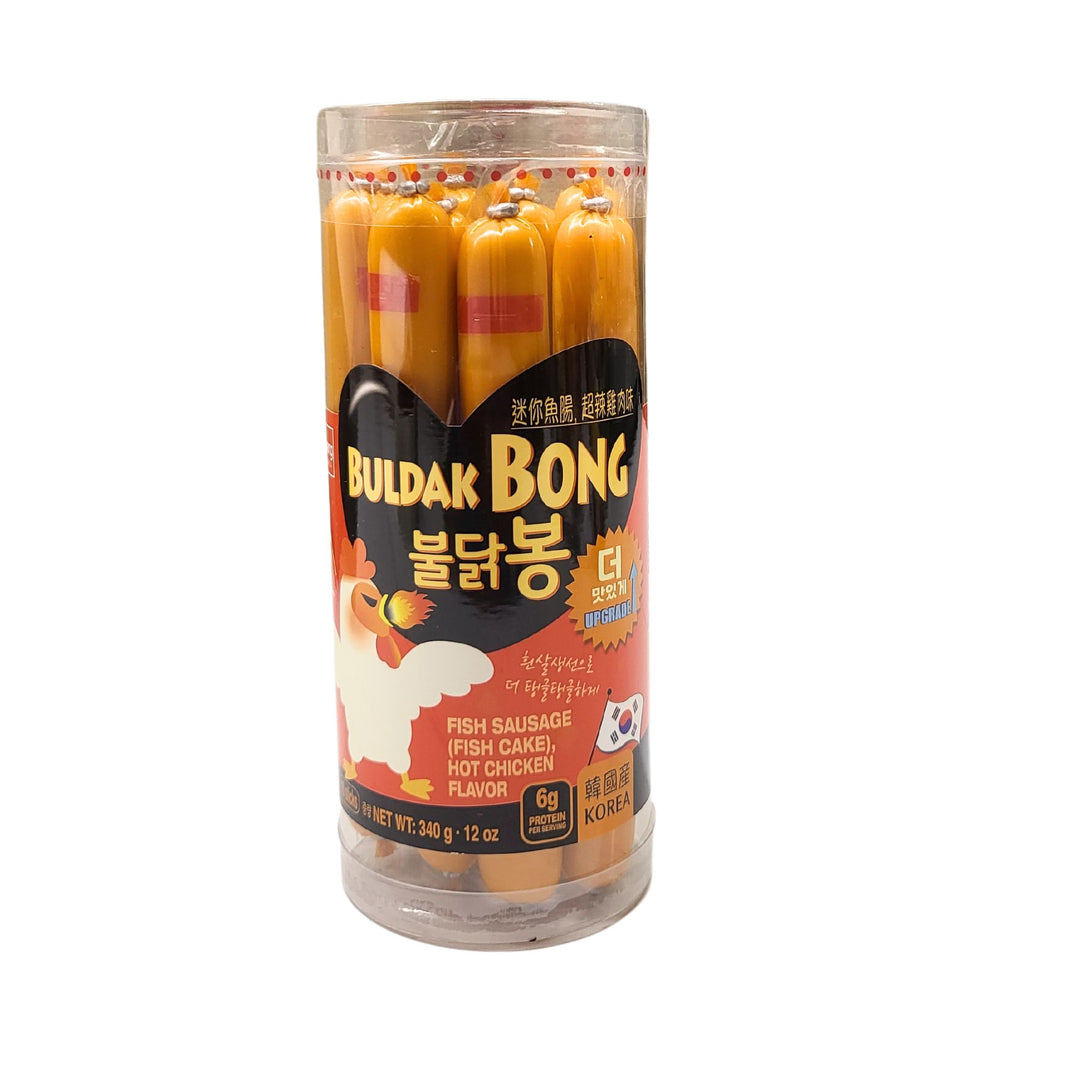 [Wang] Buldak Bong Fish Sausage Hot Chicken Flavor / 왕 불닭 봉 소세지 (340g)