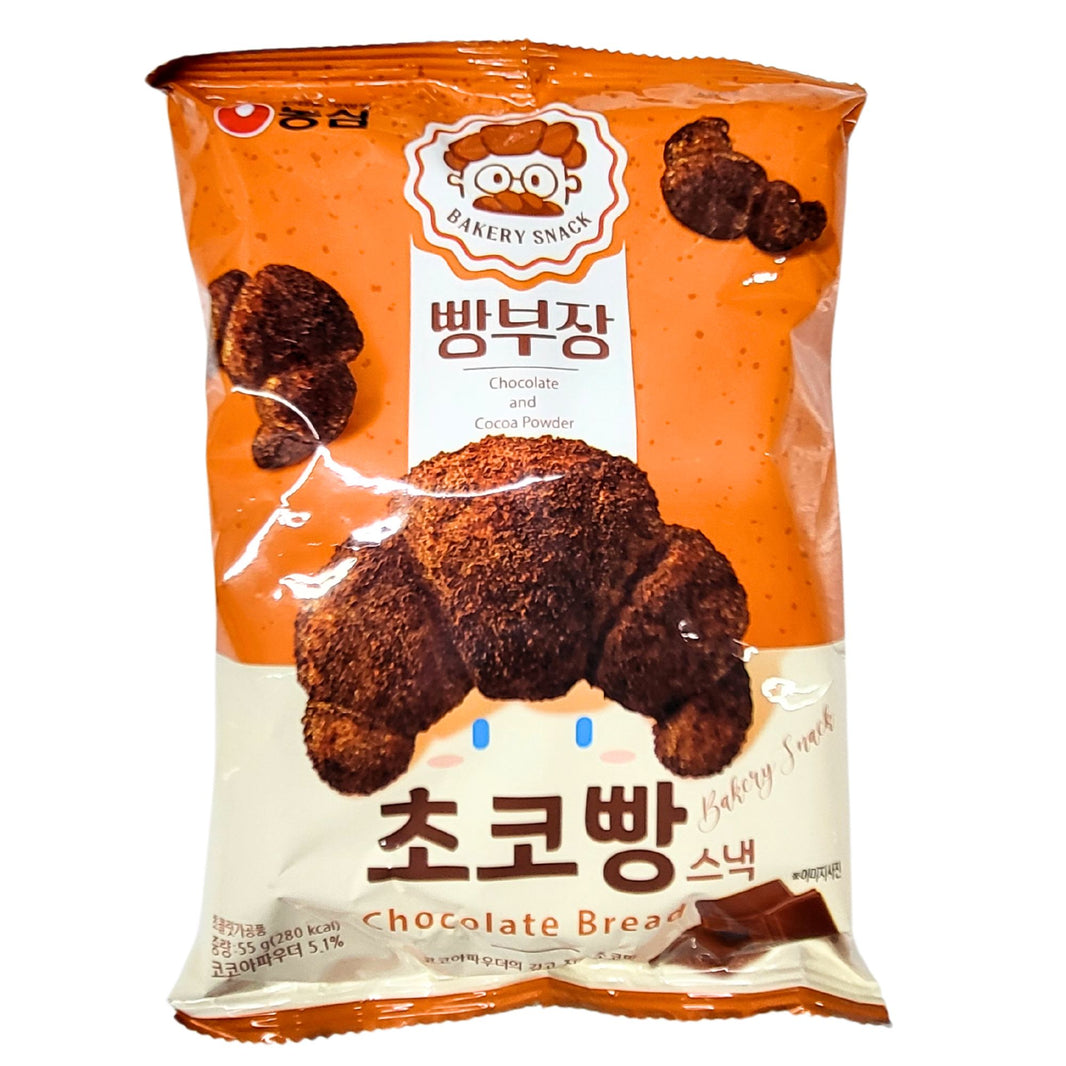 [NongShim]Korean Salted Bun Cookie Chocolate/빵부장 초코빵 스낵(55g)