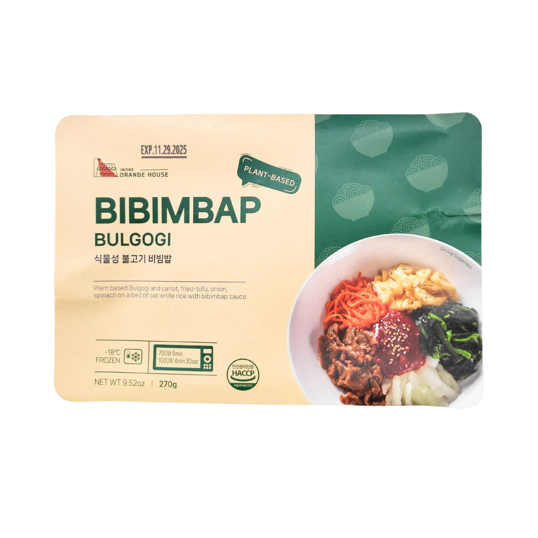 [Imone Orange House] Plant-Based Bibimpap Bulgogi / 식물성 불고기 비빔밥 (270g)