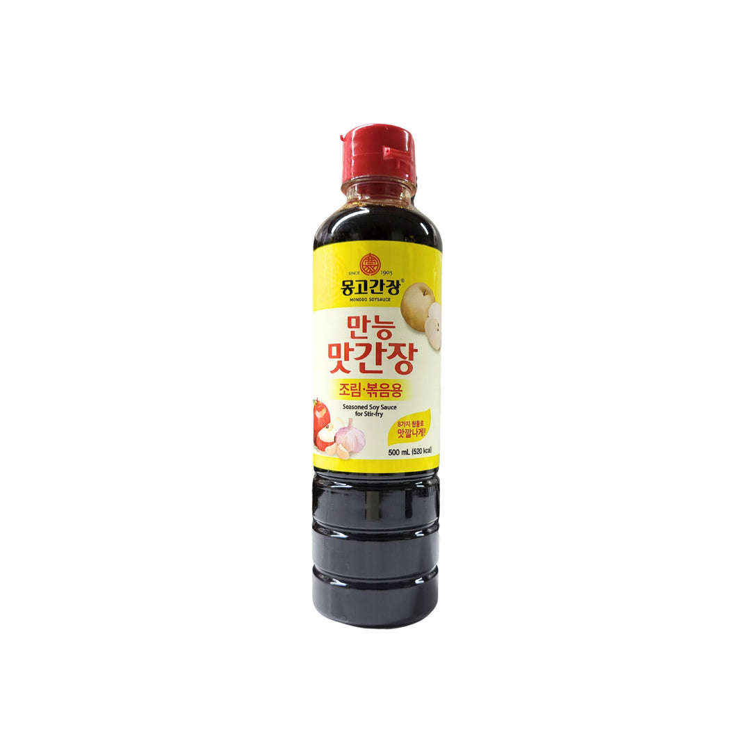 [Monggo] Seasoned Soy Sauce for Stir-Fry/ 몽고간장 만능 맛간장 조림, 볶음용 (500ml)