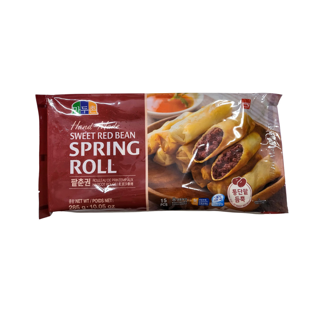 [Wang] Sweet Red Bean Spring Roll / 만두촌 팥 춘권 (285g)