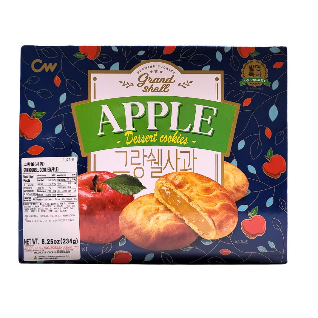 [CW] Grand Shell Apple Dessert Cookies / 청우 그랑쉘 사과 (234g)