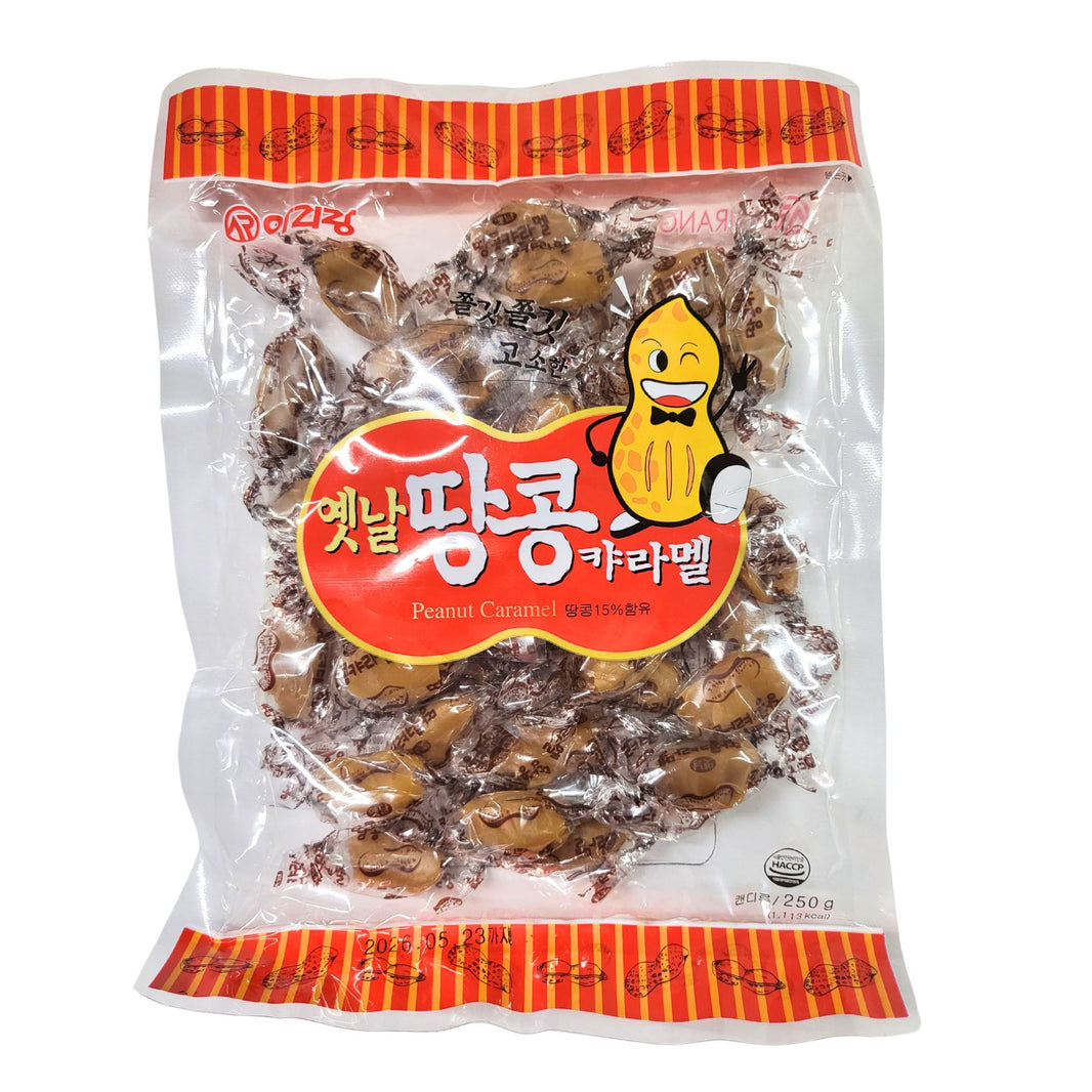 [Arirang] Korean Peanut Caramel Candy / 아리랑 옛날 땅콩 카라멜 (250g)