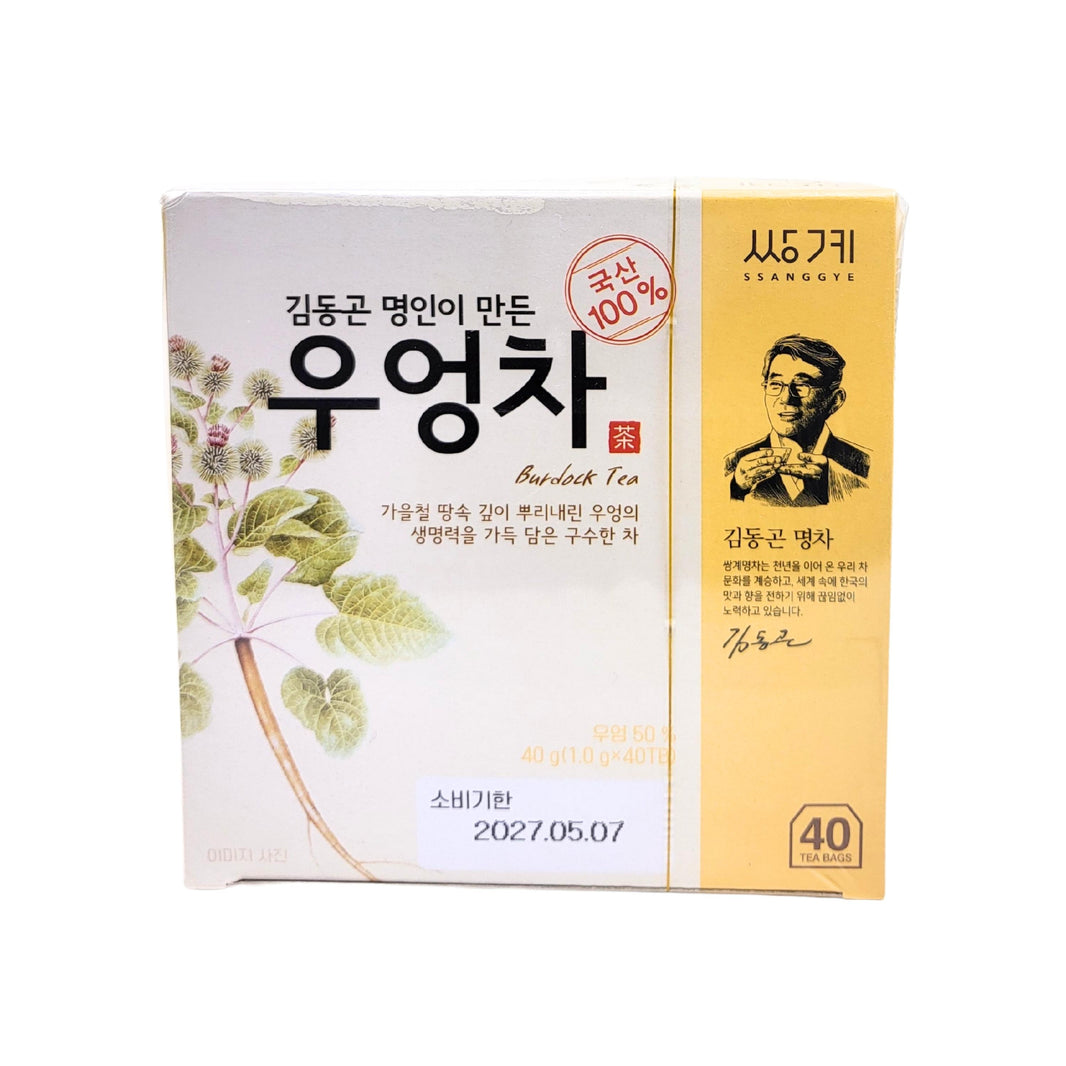 [SsangGye] Burdock Tea / 쌍계명차 우엉차 (40TBags)