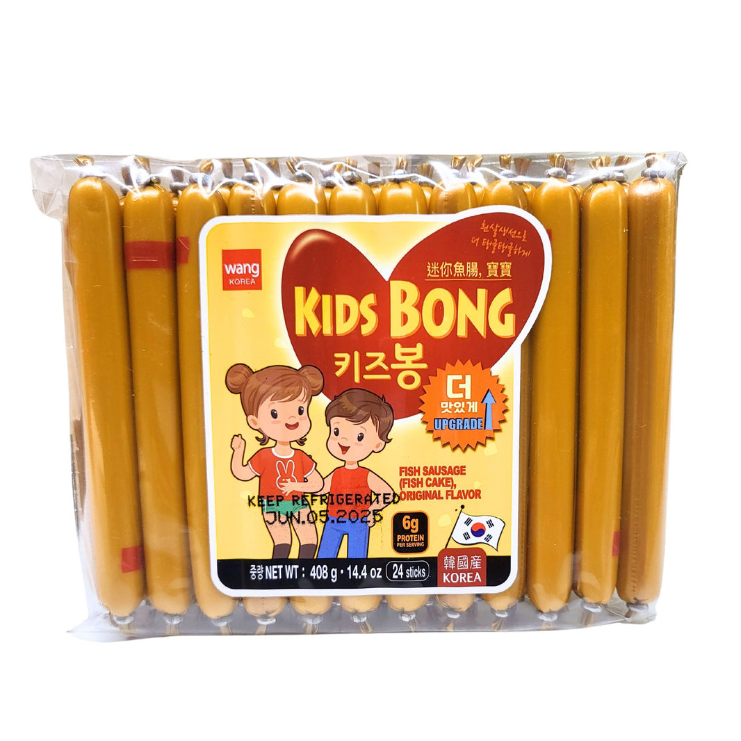 [Wang] Kids Bong Fish Sausage / 왕 키즈 봉 소세지 (408g)