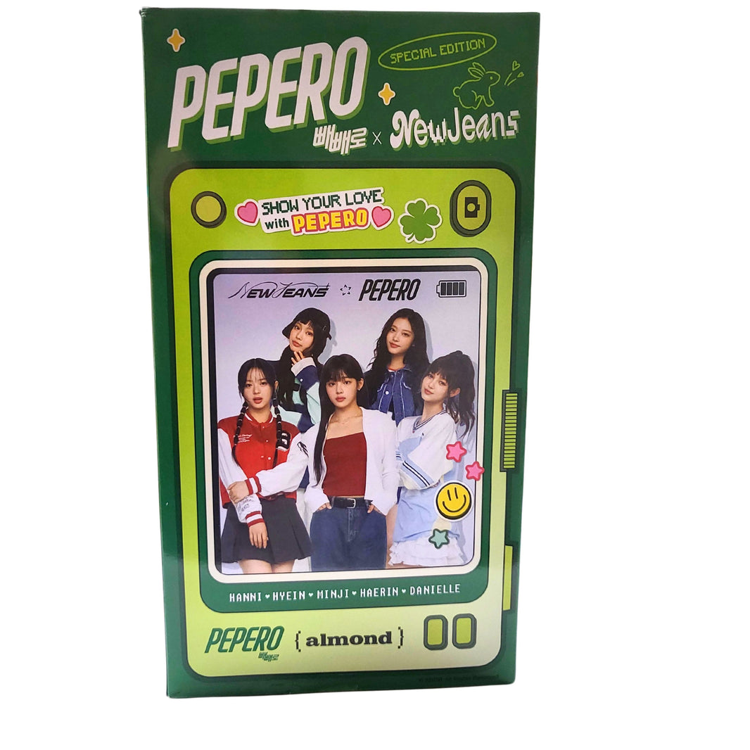 [Lotte] Pepero Almond x New Jeans /롯데 빼빼로 아몬드 X 뉴진스 (256g)