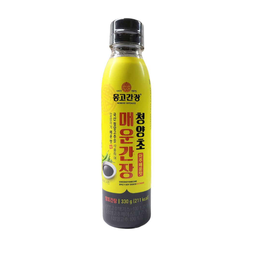 [Monggo] Spicy Soy Sauce Extreme/ 몽고간장 청양초 매운 간장 아주 매운맛 (330g)