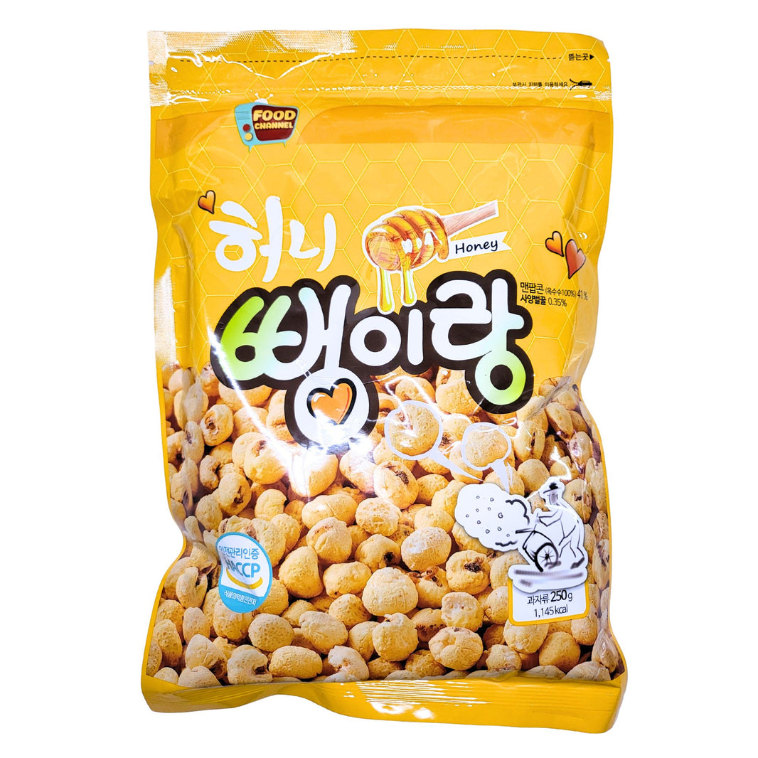 [Woori] Honey Popcorn/ 우리식품 허니 뻥이랑 (250g)