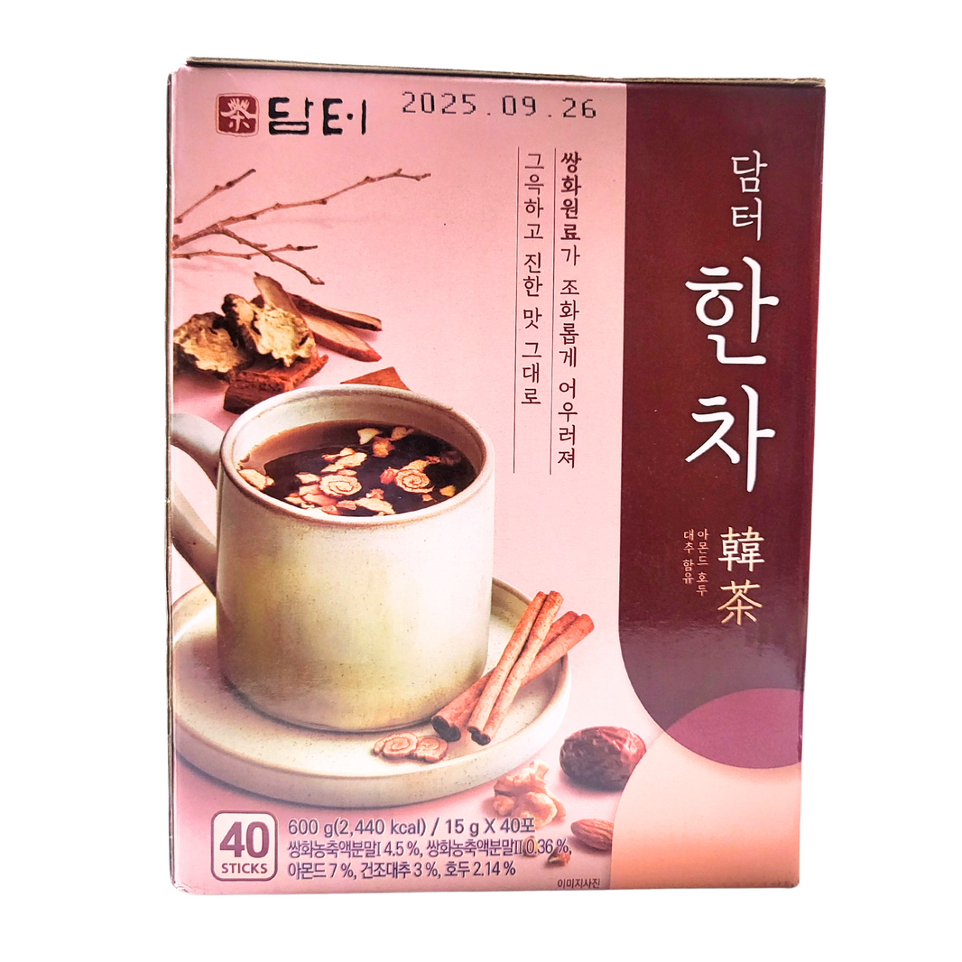 [Damtuh] Hancha / 담터 한차 (600g, 15gx40 packs)