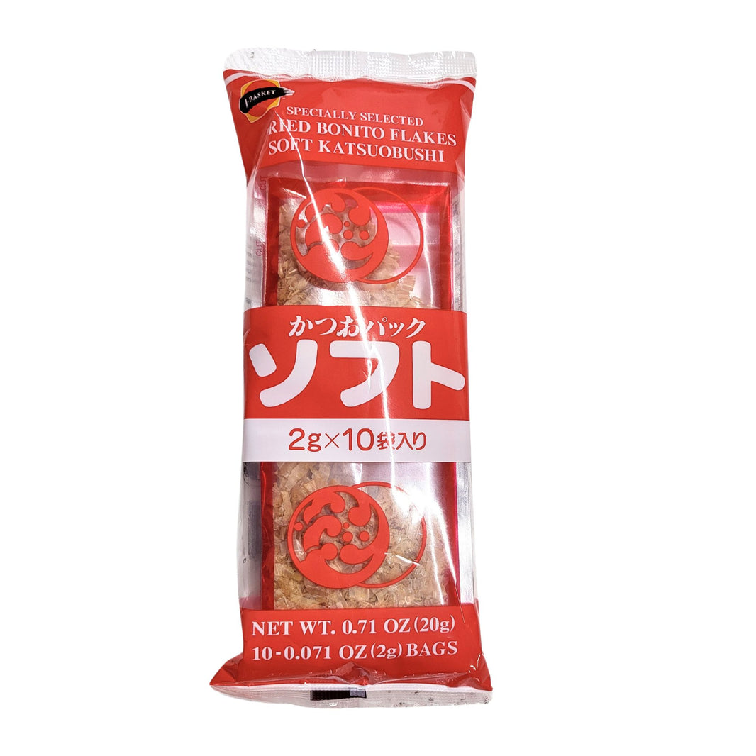 [J-Basket] Dried Bonito Flakes Soft Kastsuobushi Pack / 가츠오부시 20g(2gx10pk)