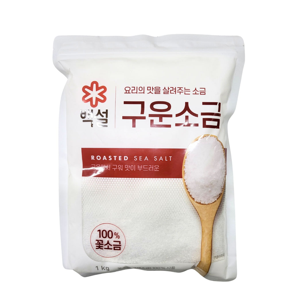 [Beksul] Roasted Sea Salt / 백설 구운 소금 100% 꽃소금 (1kg)