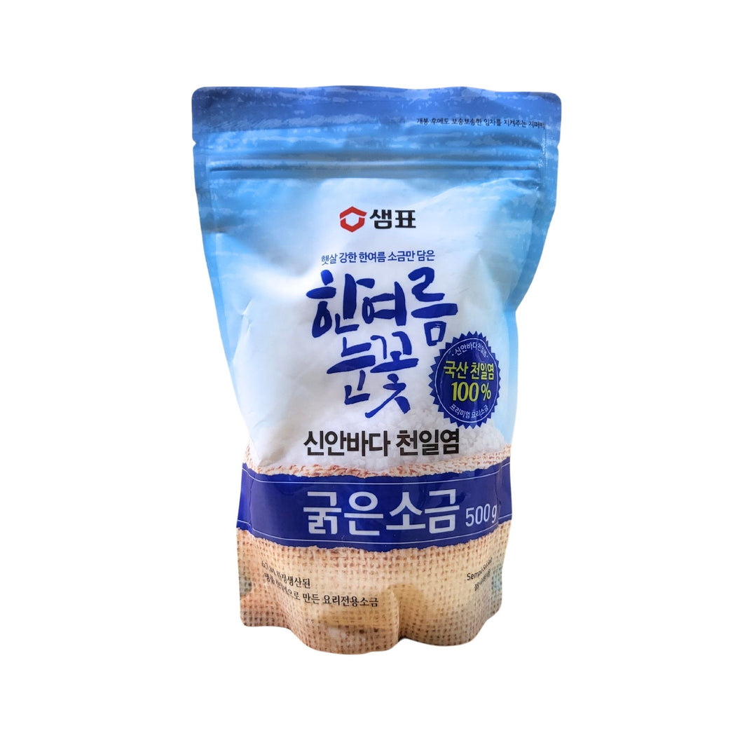 [Sempio] Natural Sea Salt / 샘표 한여름 눈꽃 굵은 소금 (500g)