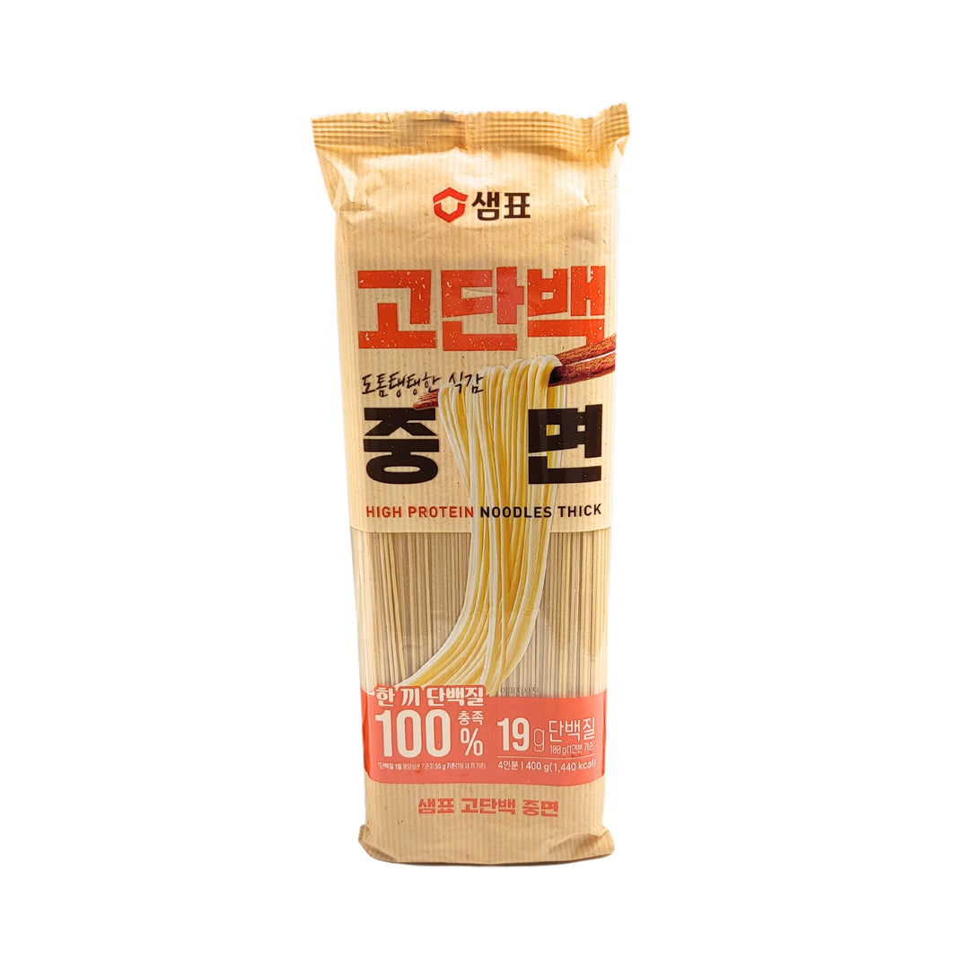 [Sempio] High Protein Noodles / 샘표 고단백 중면(400g)