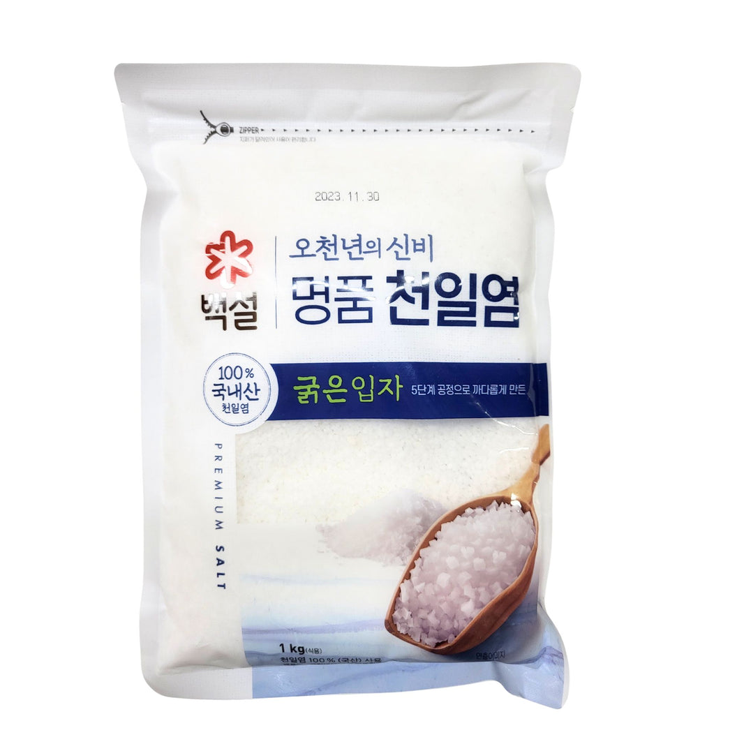 [BEKSUL] Premium Sea Salt  / 백설 오천년의 신비 명품 천일염 굵은 입자 (1kg)