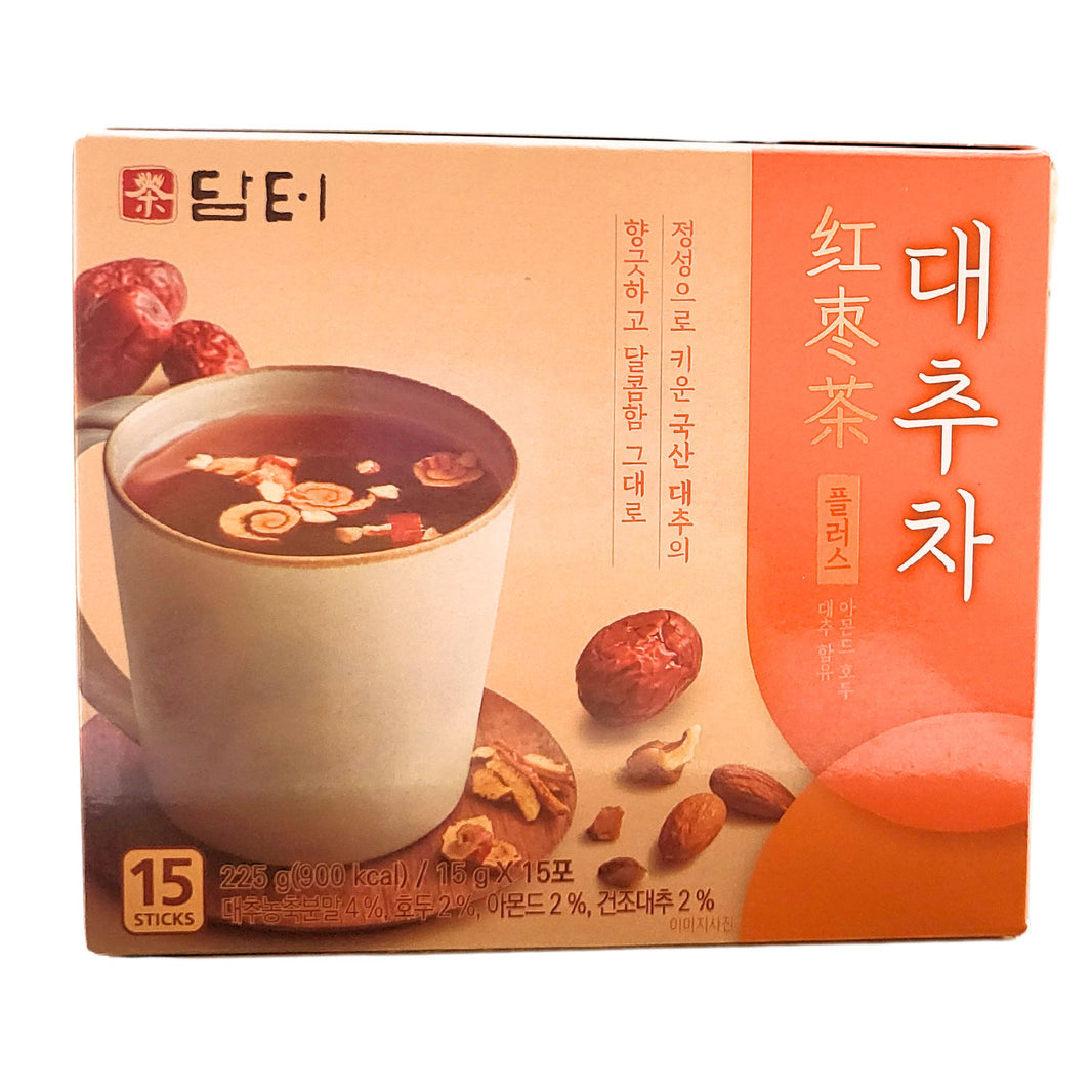 [Damtuh] Herbal Supplement Healthy Jujube Tea / 담터 플러스 대추차 (15sticks/box)