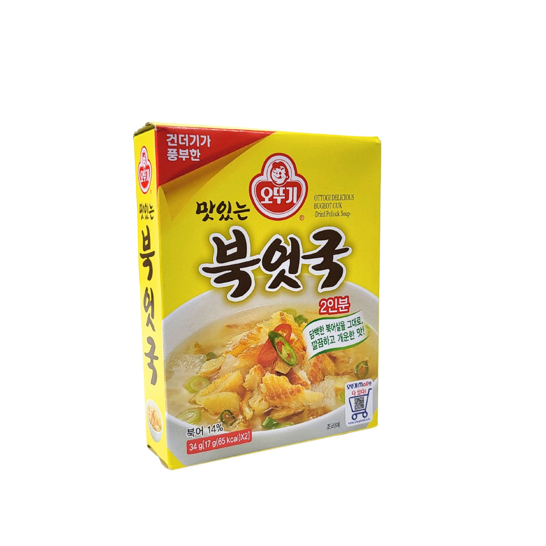 [Ottogi] Delicious Dired Pollock Soup / 오뚜기 즉석국 맛있는 북엇국 (34g, 2인분)