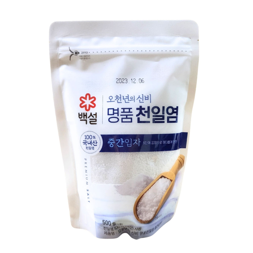 [Beksul] Sea Salt Medium / 백설 오천년의 신비 명품 천일염 중간 입자 (500g)