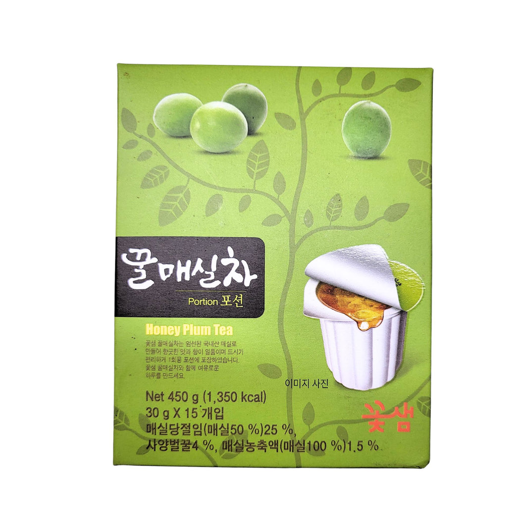 [Kotsam] Honey Plum Tea Portion/ 꽃샘  꿀 매실차 포션(30gx15ea,450g)