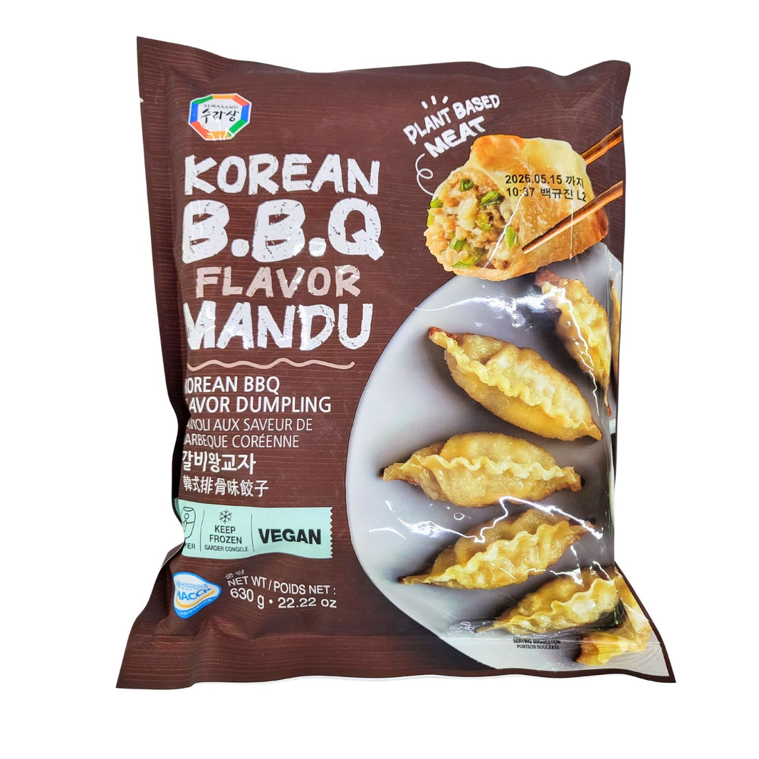 [Surasang] Korean BBQ Flavor Mandu / 수라상 갈비 왕교자 냉동 만두 (630g)