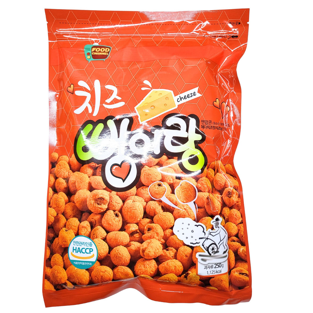 [Woori]Cheese Popcorn/ 우리식품  치즈 뻥이랑 (250g)