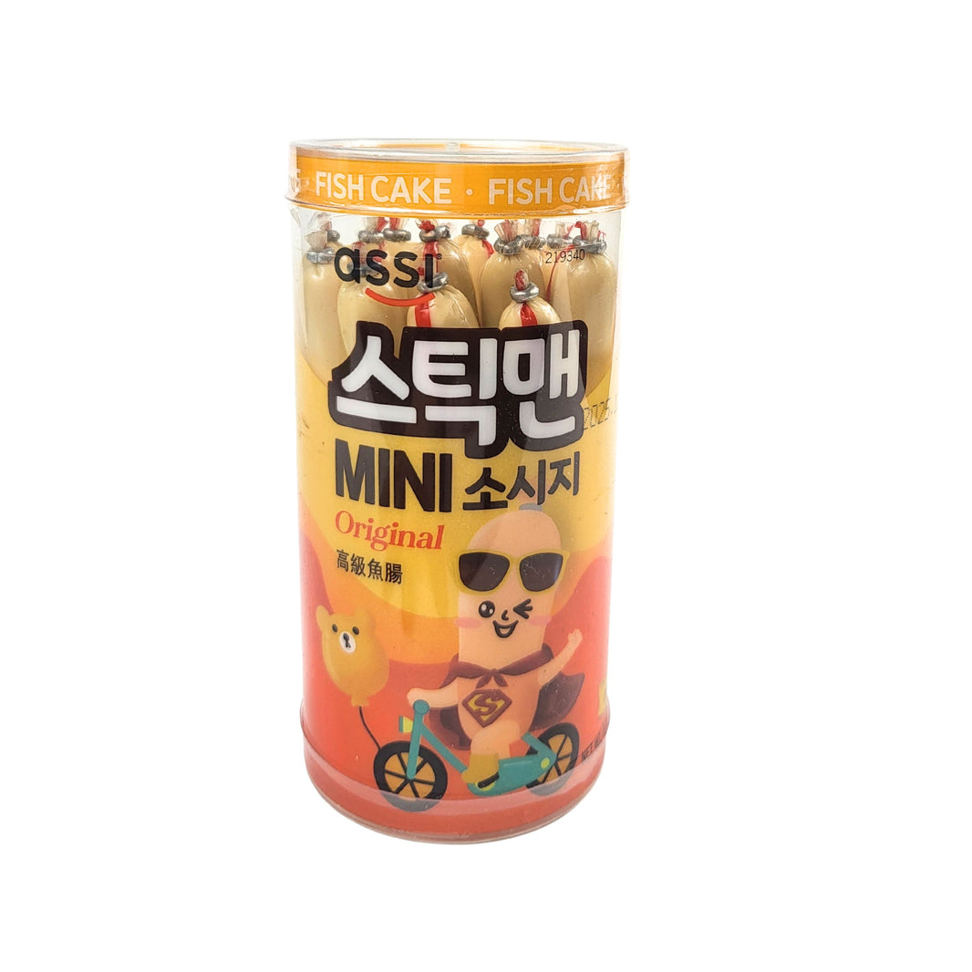 [Assi] Stick Man Mini Fish Sausage / 아씨 스틱맨 미니 소시지 오리지날 (272g, 10pcs)