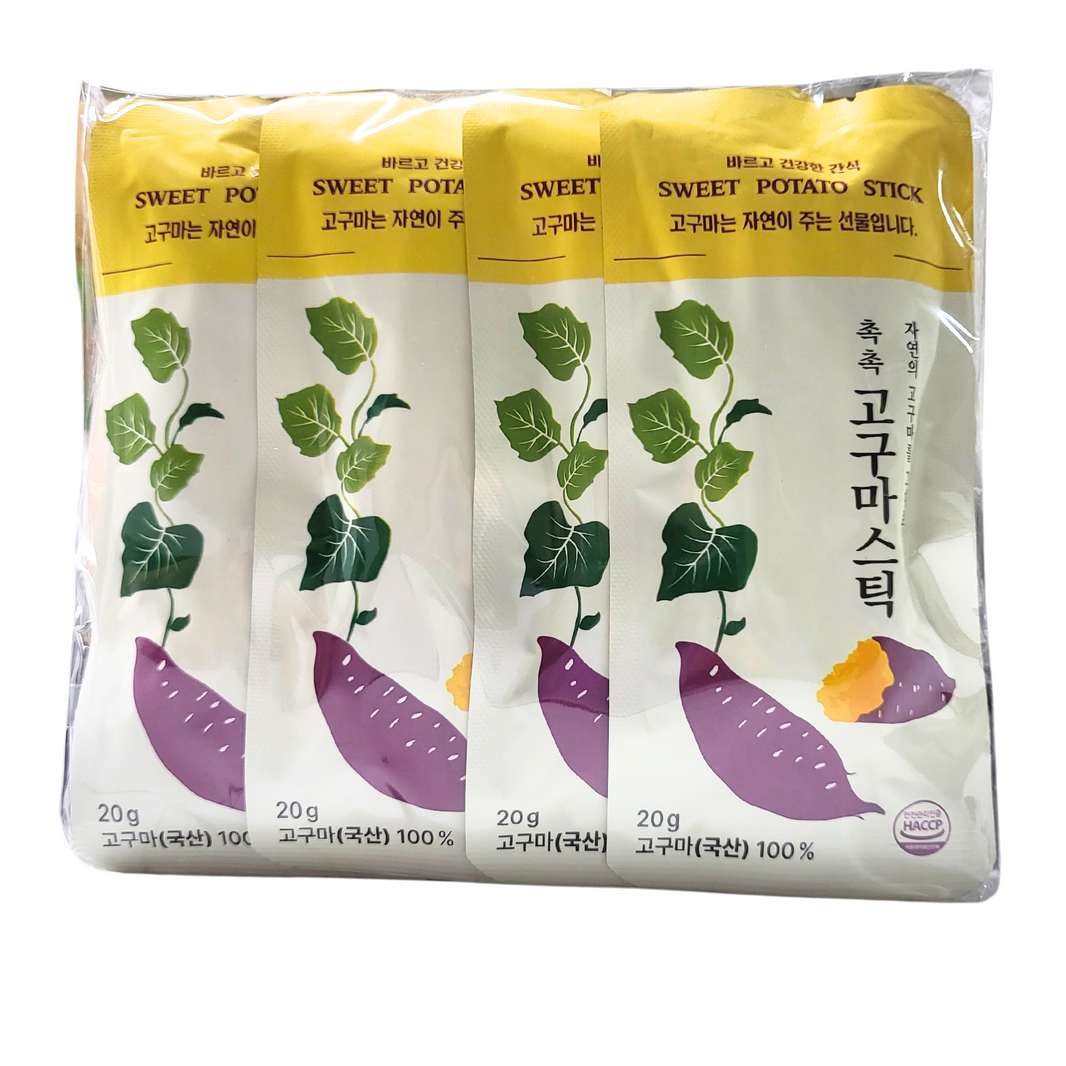 [HANWOOL] Sweet Potato Stick / 촉촉 고구마 스틱 (20g X 8 Packs)