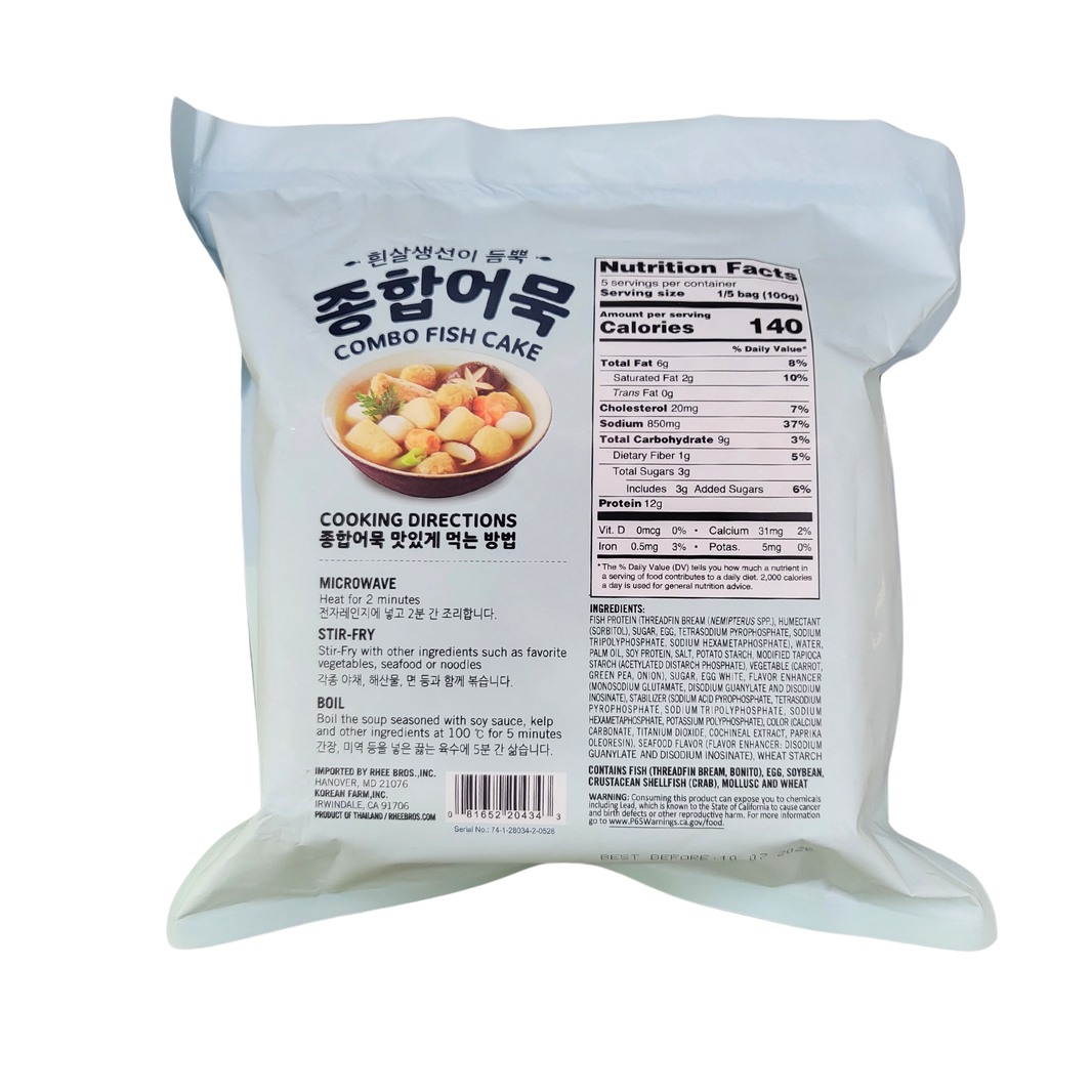 [Assi] Japanese Style Fish Cake Assorted / 아씨 종합 어묵 오뎅 (500g)