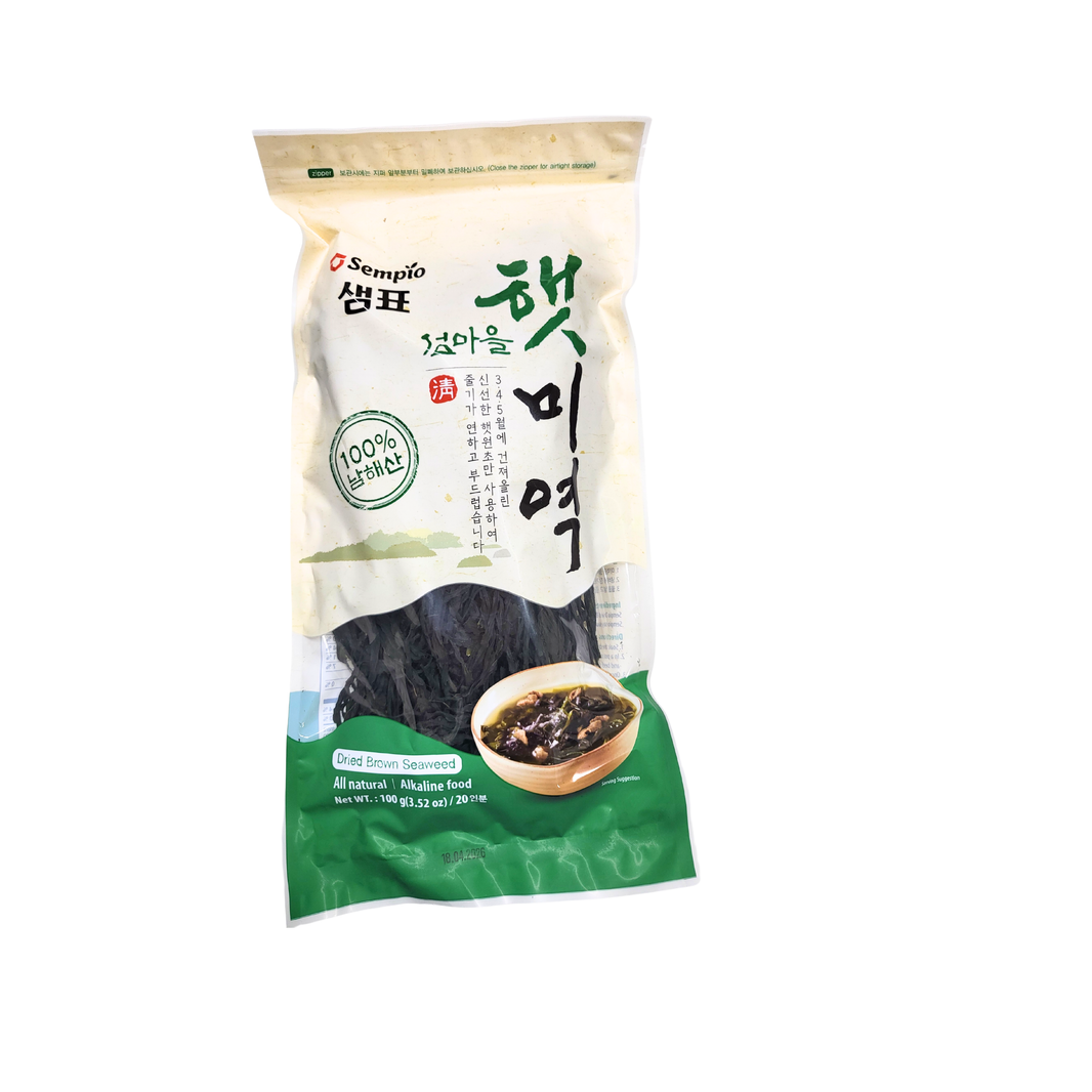 [Sempio] Dried Brown Seaweed / 샘표 섬마을 햇 미역 (100g)