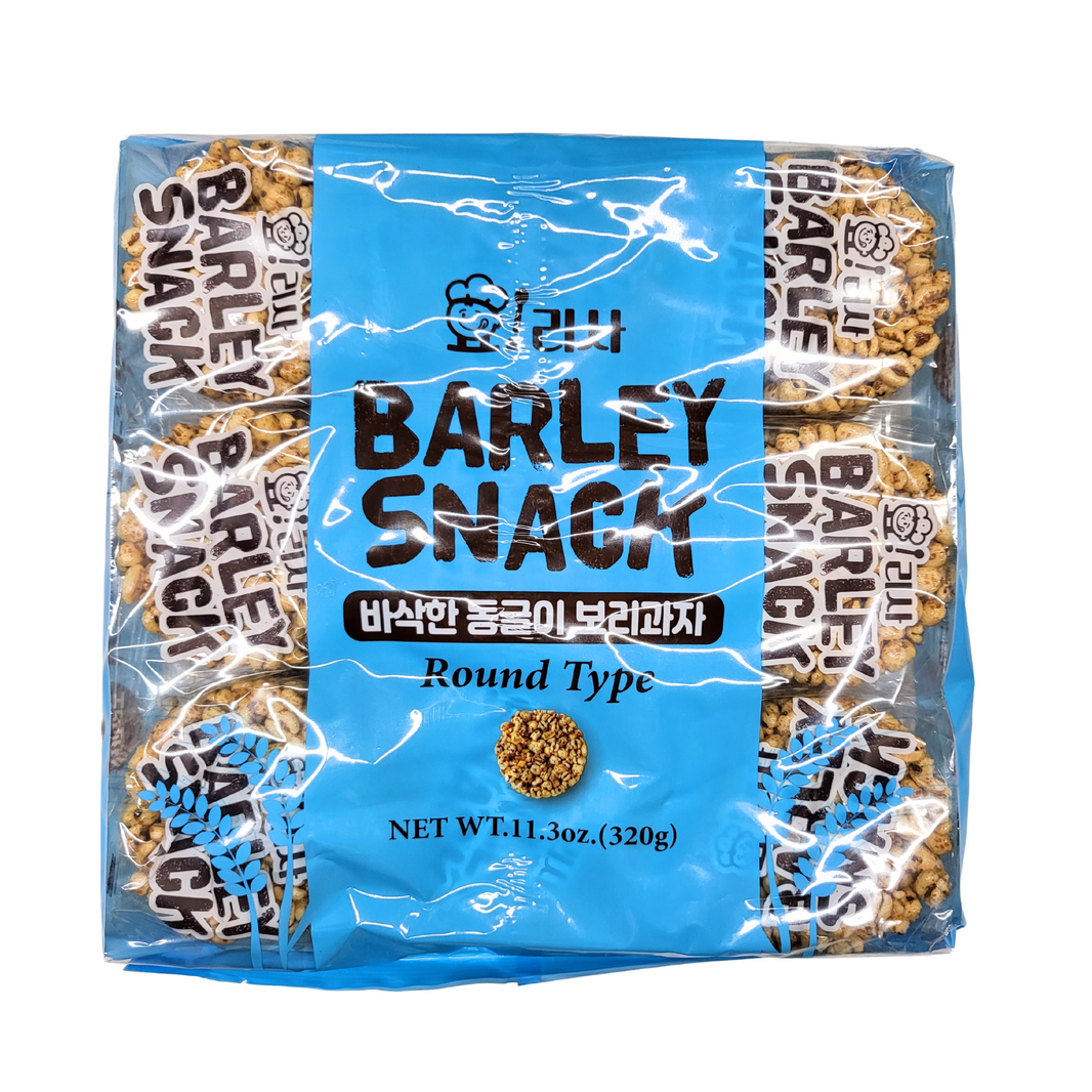 [Yorisa] Barley Snack Round Type / 요리사 바삭한 동글이 보리과자 (320g)