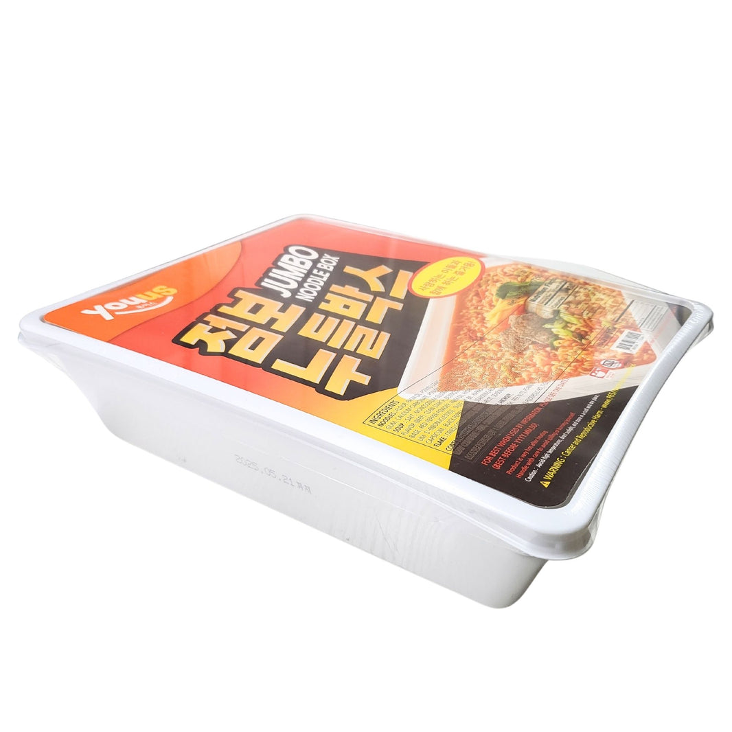 [Youus] Jumbo Noodle Box / 유어스 점보 누들 박스 점보 도시락 라면 (729g)