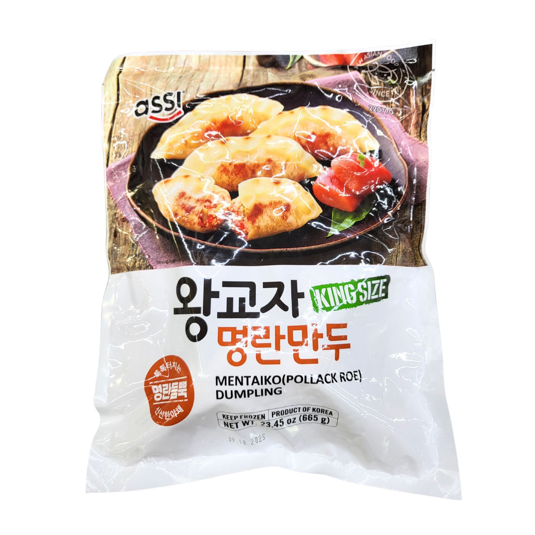 [Assi] Pollack Roe Dumplings / 아씨  왕교자 명란 만두 (665g)