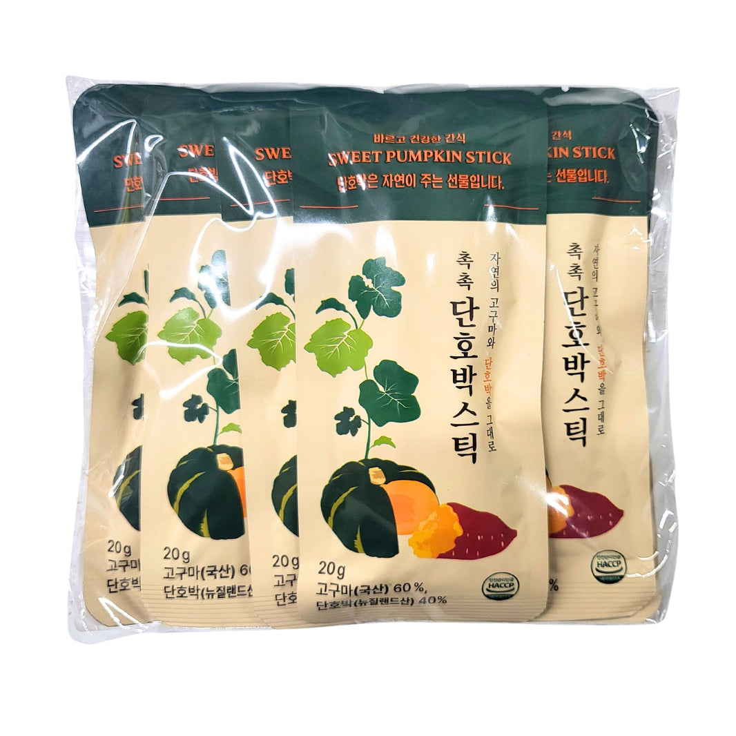 [HANWOOL] Sweet Pumpkin Stick/ 촉촉 단호박 스틱 (20g X 8 Packs)