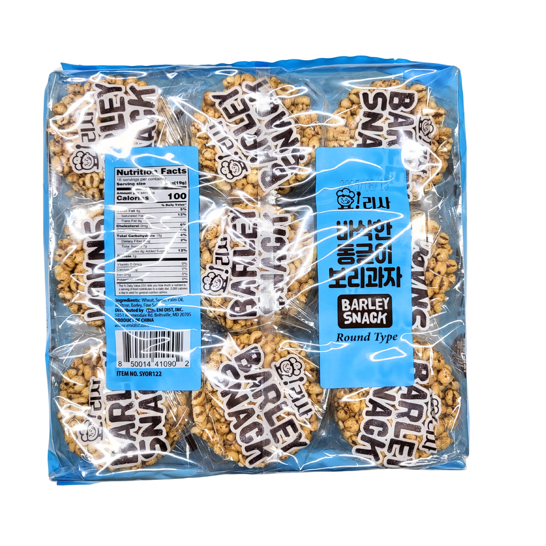 [Yorisa] Barley Snack Round Type / 요리사 바삭한 동글이 보리과자 (320g)