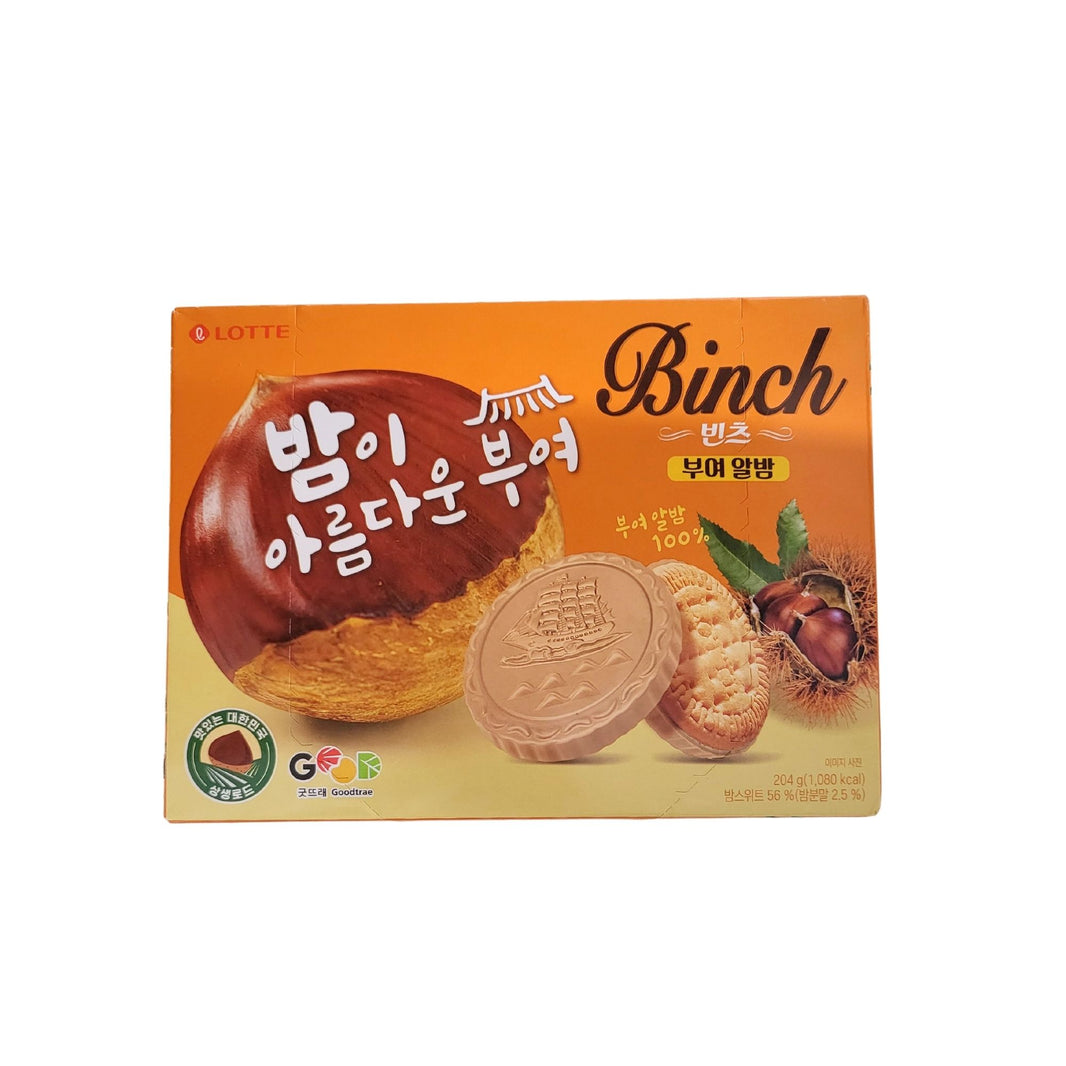 [Lotte] Binch Chestnut / 롯데 빈츠 부여 알밤 (204g)