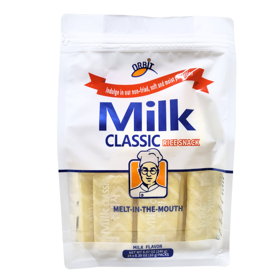 [Orbit] Milk Classic Rice Snack/ 밀크 클래식 쌀과자 (240g)