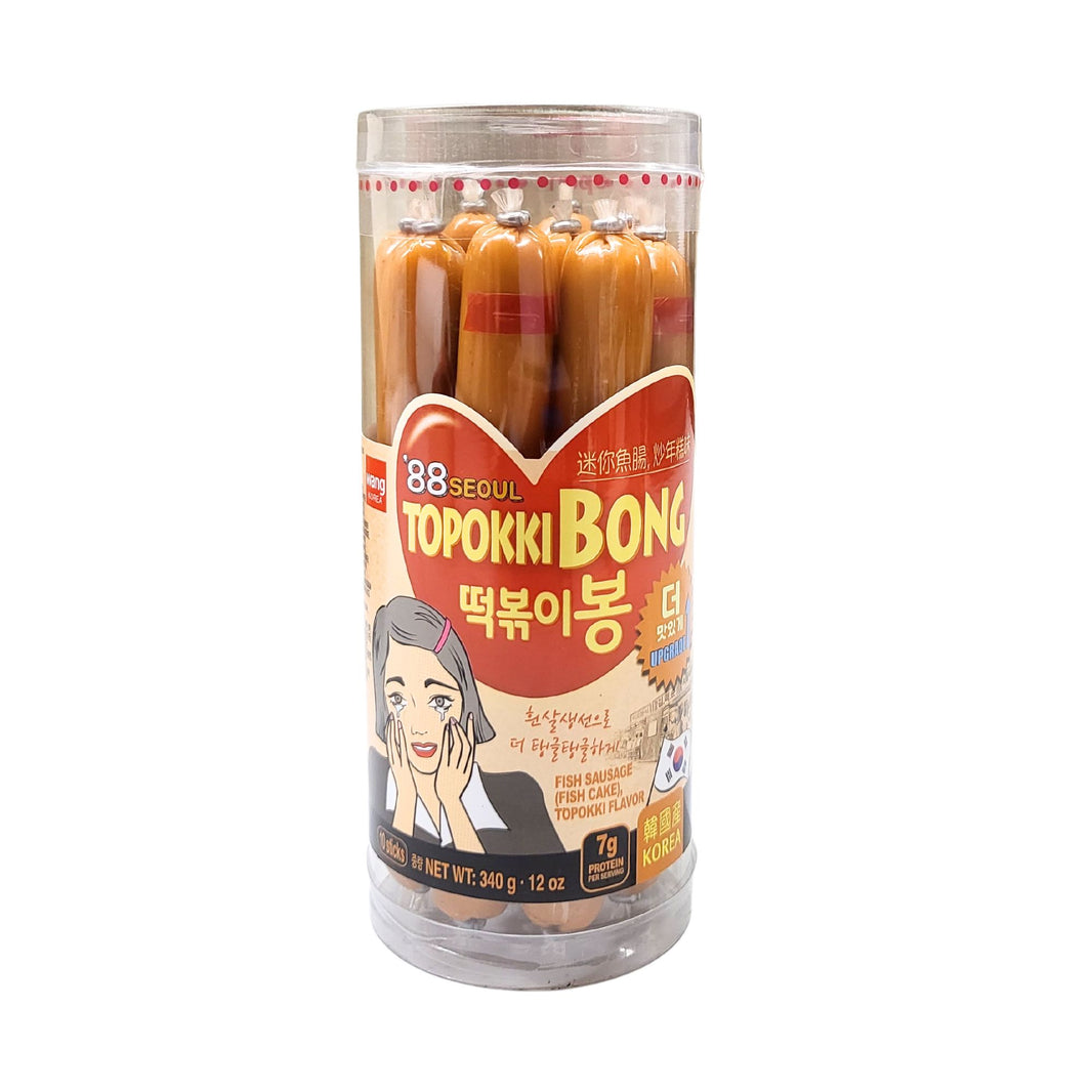 [Wang] 88 Seoul Topokki Bong / 왕 떡볶이 봉 소세지 (340g)