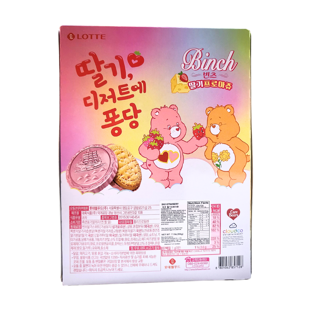 [Lotte] Binch Strawberry/ 롯데 빈츠 딸기 프로마쥬 (240g)