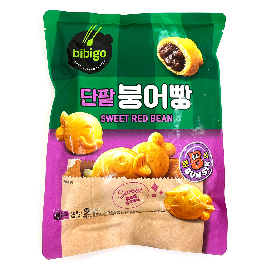 [Bibigo] Fish-Shaped Waffle w. Sweet Red Bean / 비비고 단팥 붕어빵 (300g)