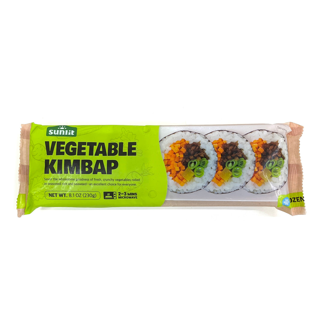 [Sunlit] Vegetable Kimbap / 선릿 냉동 야채 김밥 (230g)