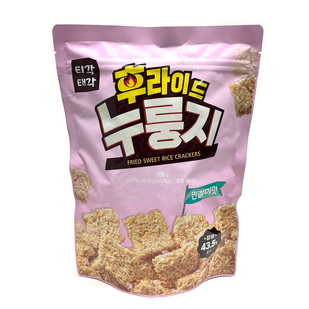 [Tigaktegak] Fried Sweet Rice Crackers / 티각태각 후라이드 누룽지 (Big Size 200g)