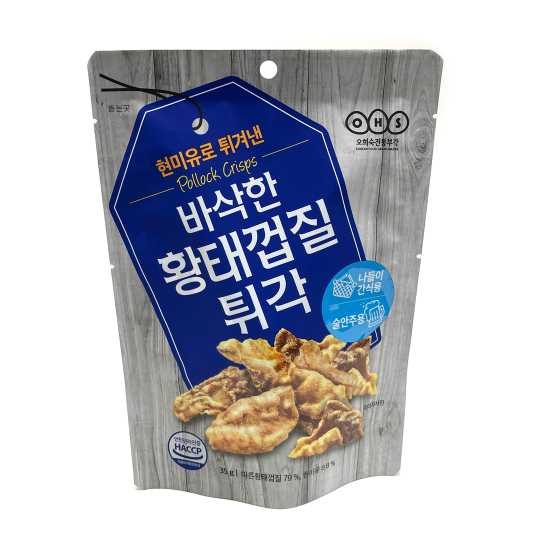 [OHS] Pollock Skin Crisps / 오희숙 전통부각 바삭한 황태껍질 튀각 (35g)