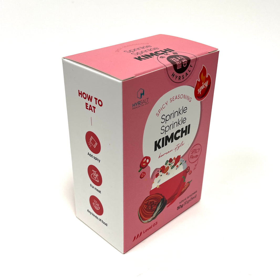 [HYRSALT] Spicy Seasoning Sprinkle Sprinkle Kimchi Spicy / 밥에 뿌려먹는 스프링클 스프링클 김치 스파이시 (10g x5ea 50g)