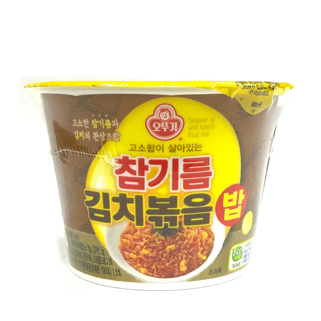 [Ottogi] Fried Kimchi Rice w. Sesame Oil /오뚜기 컵밥 참기름 김치볶음 밥 (259g)