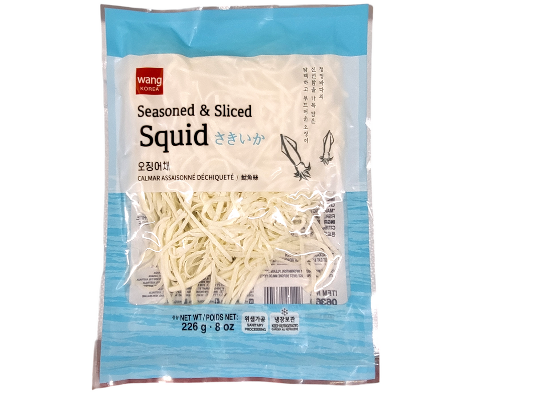 [Wang] Seasoned & Sliced White Squid / 왕 백진미 오징어채 (226g)