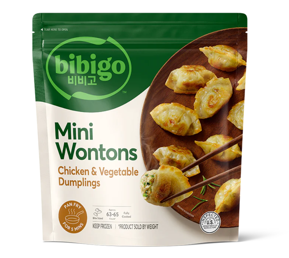 [CJ] Bibigo Mini Wontons Chicken & Vegetable/ 비비고 미니 만두 치킨 (680g)