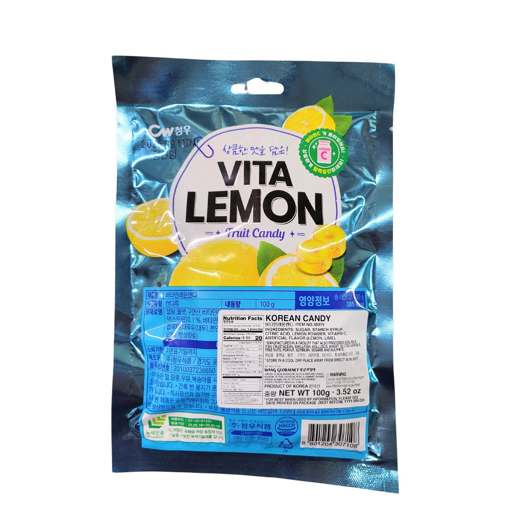 [CW] Vita Lemon Fruit Candy / 청우 비타 레몬 캔디 (100g)